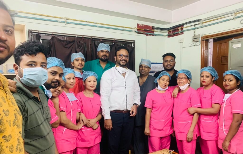 Dr Samarth Agarwal with team