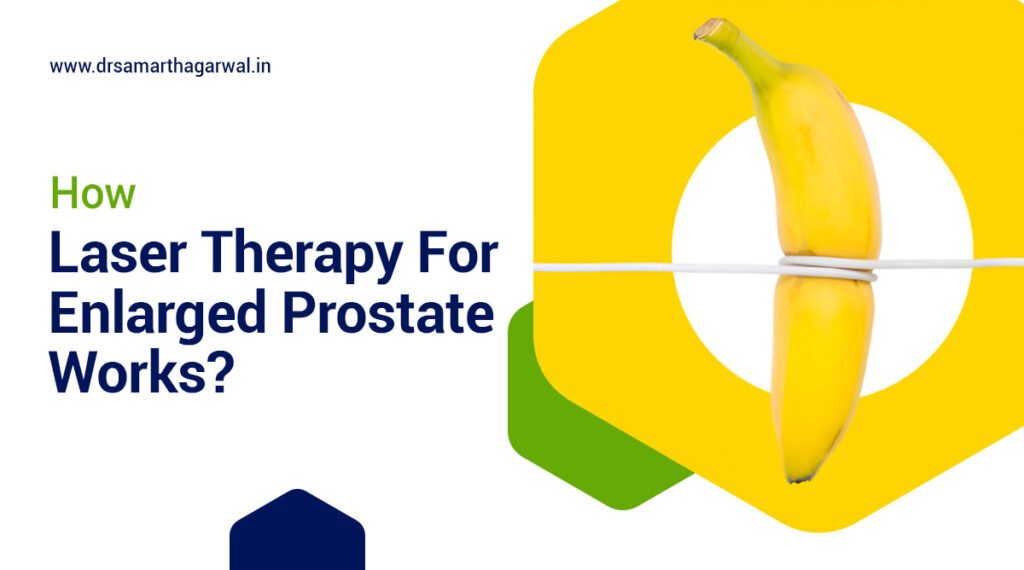 How laser therapy for enlarged prostate works?